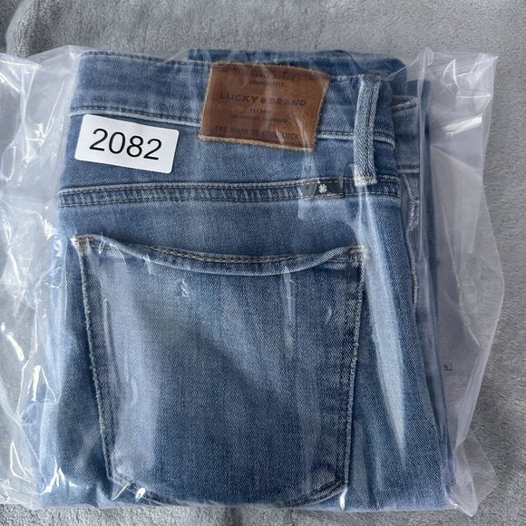 Lucky Brand Stella Skinny Jeans Candiani Denim Ankle 7W13756 Womens SZ 2/26 Blue - Picture 12 of 12